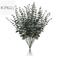 36 Pieces of Eucalyptus Stems Artificial Eucalyptus Leaf Stems True Gray  Leaf Branches