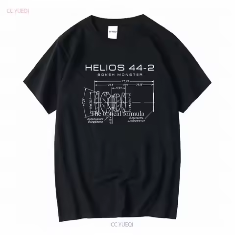 Helios 44 2 Classic T Shirt long or short sleeves vintage Washed Stretched streetwear designer cloth