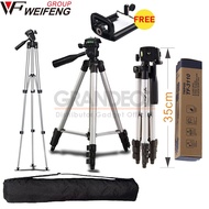 Weifeng 3110A Mobile Phone Camera Tripod Stand 4 Section Aluminum Brace Bag WT-31 3120A 3120