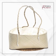 Indoparcel - Woven Basket Bag Hampers Goodie Bag Woven parcel Bag Basket parcel Bag