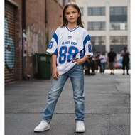 OLIVERKIDS - Boys and girls jersey 3-12 years NO 88 print Full Printing Women Girls Half Vintage Str
