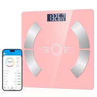 Smart Body Fat Scale Wireless Digital Weight Scale – Measures Body Composition: Body Fat Percentage,