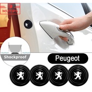 Peugeot 4/8/12Pcs Car Door Trunk Shock Absorber Cushion Buffer Sticker Reduce Noise For 206 208 207 307 308 5008 2008 3008 508 408 406 Accessories