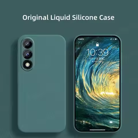 For Oneplus Nord 5 Case Cover Oneplus Nord 5 Fundas Coque Shell Soft Original Liquid Silicone Bumper