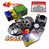(P023) AVANTIZ/SOLARIZ RACING BLOCK + CAM + PULLEY SET EGO AVANTIZ EGO SOLARIZ FRONT PULLEY REAR PUL