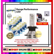 Narva Range Performance LED H1 H3 H4 H7 H8 H11 HB4(9006) HB3(9005) 9012(HIR2) H16 6500K 12V 24V Car 