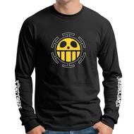 HOT DEAL ONE PIECE Anime Luffy Gum Pirate Sea Cartoon Long Sleeve T-Shirt T Shirt Tshirt Baju ONP-LS