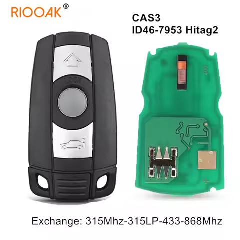 Exchangeable 315LP 315 433 868MHz ID46 7953 Remote Smart Key for BMW CAS3 System E92/93 E60/61 3/5 S