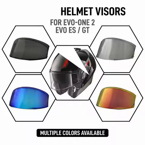 Visor For Shark EVO-ONE 2 EVO-ES EVO-GT EVO ONE ES GT Helmet Replacement Anti-UV Lens