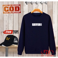 Bonus Hat. RY LIFESTYLE SCALE 1989 White Sweater + Random Hat Men's & Women's Sweater/ Men's Hoodie/