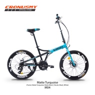Garion 24" Foldable Folding Bike Disc Brake 24 Speed GR240112-BC