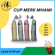 Ice cup plastic cup/ KACER & MHAMI brand plastic cup kacer 10 oz, 12 oz, 14 oz, 16 oz