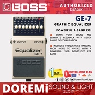 BOSS GE7 7-band Equalizer Guitar Pedal (GE7-7)