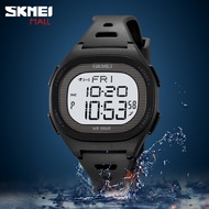 SKMEI 2189 Men Sport Watch Dual Time Stopwatch Alarm Countdown 50M Water Resistant 43.8mm Watch Dial