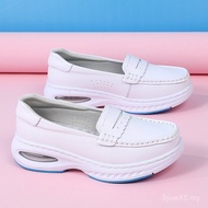 Chaoren Large Nursing Shoes - Comfortable White Leather