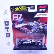 Hot Wheels Premium Formula 1 F1 2025 MoneyGram Haas F1 Team 87