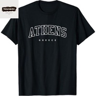 Greek Athens Athena Souvenir T-Shirt Many Models - Athens Greek Shirt Batch 2-Cotton Combed 24s