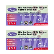 English Version 2-in-1 Dvot HIV Antigen Test Kit HIV/P24 Blood Self-Test Test Paper in Stock Export