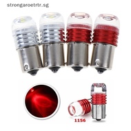 Strongaroetrtr 2Pcs 1156 3LED Car Tail Turn Reverse Strobe Flash Light Lamp Bulb Red White SG