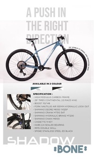 Sepeda Mtb Shadow Bone 29 Carbon