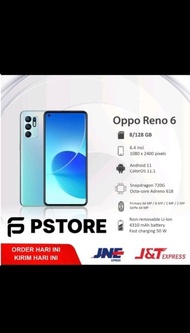 Jual Oppo reno 6 second Diskon