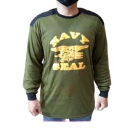 GILBERT ARMY STORE Terbaru Kaos loreng hantu laut marinir malvinas tni al ad tentara abri lengan t