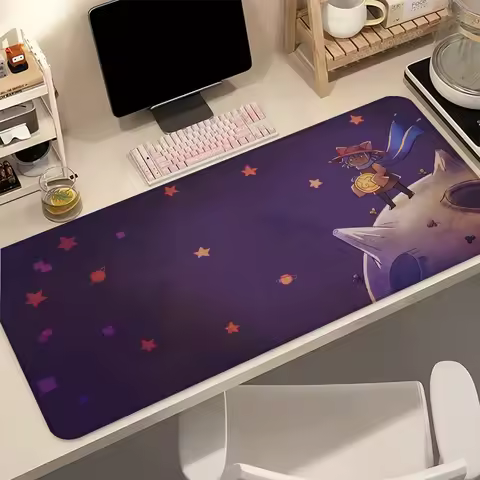 Large Gaming Mouse Pad Niko Oneshot XXL Anime Desk Mat Non-Slip Keyboard Pad Laptop Gamer Accessorie