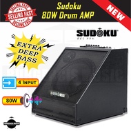 Sudoku DA80 80w 12" 4input drum amplifier personal monitor amp for keyboard bass guitar (DA-80)