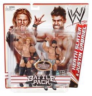 ☆阿Su倉庫☆WWE Heath Slater & Justin Gabriel Figures Nexus雙人組附腰帶