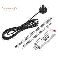 RTL-SDR RTL2832U Tuner + Telescopic Antenna Tuner + Antenna Base Accessories Kits