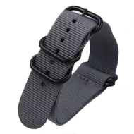 สายนาฬิกาผ้าไนล่อนลาย NATO 18Mm 20Mm 22Mm 24Mmอุปกรณ์เสริมสายรัดข้อมือสำหรับผู้ชาย