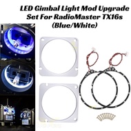 RadioMaster TX16S Radio Transmitter LED Gimbal Backlight Retrofit Light Mod Upgrade Set Blue/White (