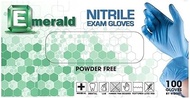 1000ct 3mil Emerald Nitrile Exam Gloves Powder and Latex Free Medical Exam Gloves-Extra Small 10 Boxes of 100 Gloves 1000 Gloves Total