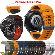22mm Smart Watch Band Straps for Zeblaze Ares 3 Pro Silicone Wristband for Zeblaze Vibe 7 Pro Band Bracelet Accessories