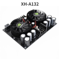 บอร์ดเครื่องขยายเสียง XH-A132ดิจิตอลพลังสูง100W * 100W สเตอริโอช่องคู่โมดูลเครื่องเสียงเครื่องขยายเส