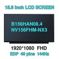 15.6-inch IPS 144Hz Laptop LCD Screen B156HAN08.4 fit NV156FHM-NX3 for Acer Nitro 5 AN515-44 AN515-5