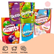 Skittles Gaint Squishy Cloudz Chewy Sweets Fruit Flavoured Sweets