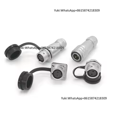 IP67 Waterproof Weipu Industrial Push Pull Metal Plug Male SF1610 2Pin 4P Electrical Aviation Connec