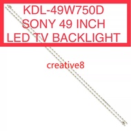 KDL-49W750D SONY 49 INCH LED TV BACKLIGHT 49” KDL 49W750D KDL-49W750 KDL 49W750