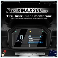 ROSEGOODS Motorcycle Cluster Protection Film Instrument Protection Film, Rainproof TPU Dashboard Pro