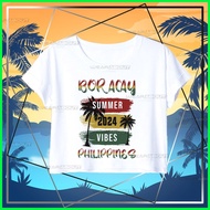 ℗ ◫ Boracay Shirt I Boracay crop top shirt  for teens and adults I Boracay Tshirt I summer shirt