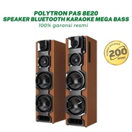 SPEAKER AKTIF POLYTRON PAS 8E20 SPEAKER BLUETOOTH KARAOKE SUPER BASS