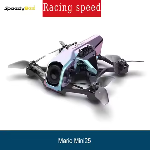 SpeedyBee Mario Mini25 O4 Air /O4 PRO for FPV Freestyle Racing Built-in ELRS 2.4G DIY Parts AT32F435