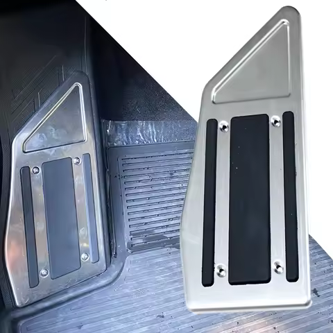 1 Pcs Footrest Pedals Cover Footrest Pedal Pads For Peugeot 3008 5008 DS 7 Crossback / DS 3 Crossbac