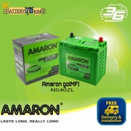 Super salas car battery Amaron NS40ZL NS40 38B20L 36 WARRANTY- Car battery (New stock) *Free Deliver