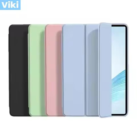 For Xiaoxin Pad Pro 2025 Case 12.7 inch Soft Silicone Folding Stand Tablet Funda For Lenovo Xiaoxin 