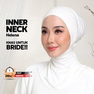 [PREMIUM INNER NECK Bride] HELENA Inner neck, Inner Neck for Bride, Inner Neck Putih, MyPuteri