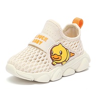 B.Duck Toddler Boys Girls Sneakers Kids Slip on Walking Tennis Shoes Lightweight