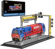 JMBricklayer Freight Train Building Set 51106, G2000 City Train Sets Diesel Locomotive Model Toys with Train Track, Classic Collectible or Display, Gift for Boys Girls and Adults