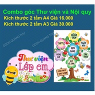 [Decorative items] Rules + Library corner